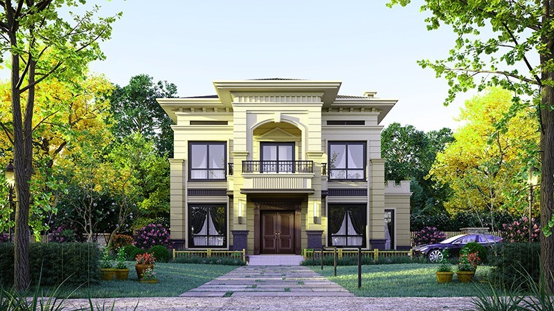 龙岩中式合院住宅，开放庭院与邻里乡亲更亲近